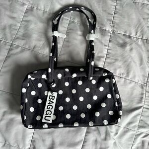 Baggu Polka Dot Bowler Bag